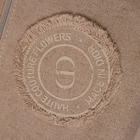 Dior Canvas Patch Cosmetics Case Clutch - Picture 2 of 6